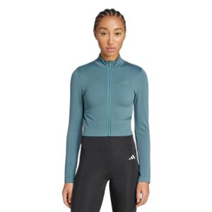 jx3915-women-s-cropped-zip-training-jacket-adidas-essentials-through-preloved-teal