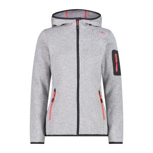3h19826-26un-women-s-hooded-fleece-cmp-argento-campari