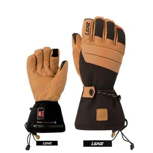 1211-11-heated-gloves-with-finger-caps-lenz-9-0-brown-black