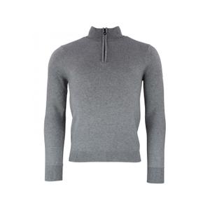 charlito-fo-gris-chine-half-zip-turtleneck-sweater-peak-mountain-grey