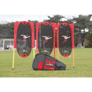 tr726-free-kick-soccer-kit-posts-precision-x3-red-black-one-size