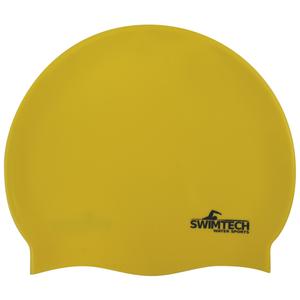 sta200y-silicone-bathing-cap-swimtech-yellow-one-size